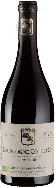 Вино Domaine Fabien Coche Bourgogne Pinot Noir 2023 0,75 л - фото 1 Вино Domaine Fabien Coche Bourgogne Pinot Noir 2023 0,75 л - фото 1