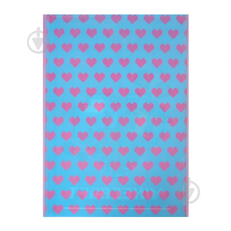 Папка-конверт на кнопке вертикальная А4 MinecraftSpring Bee YES - фото 4