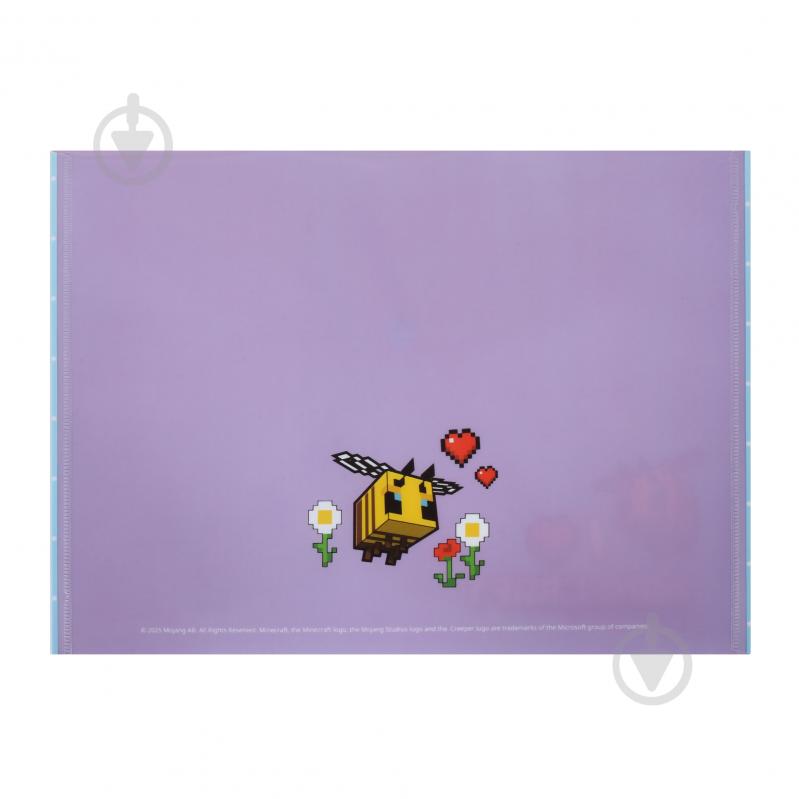 Папка-конверт на кнопці А4 Minecraft Spring YES - фото 4