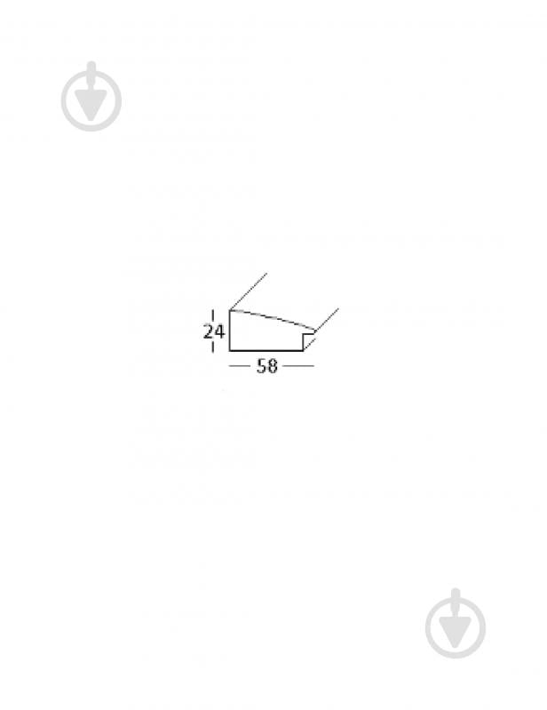 Рамка для фото Velista 58V-14134-7v 60х80 см дерево світле - фото 4
