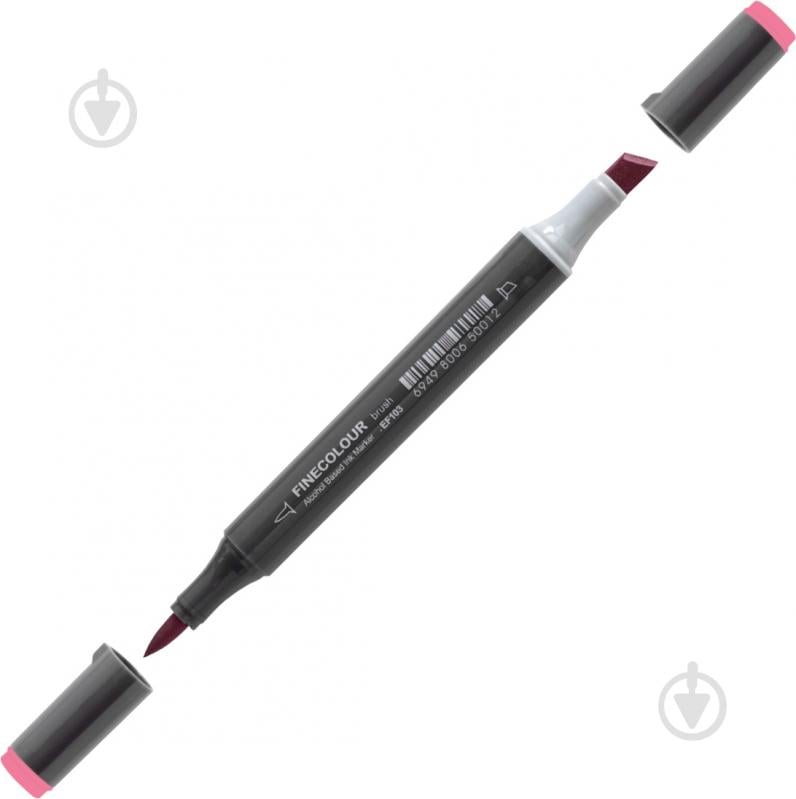 Маркер спиртовой FINECOLOUR Brush-mini EF103-145 кармин - фото 1 Маркер спиртовой FINECOLOUR Brush-mini EF103-145 кармин - фото 1