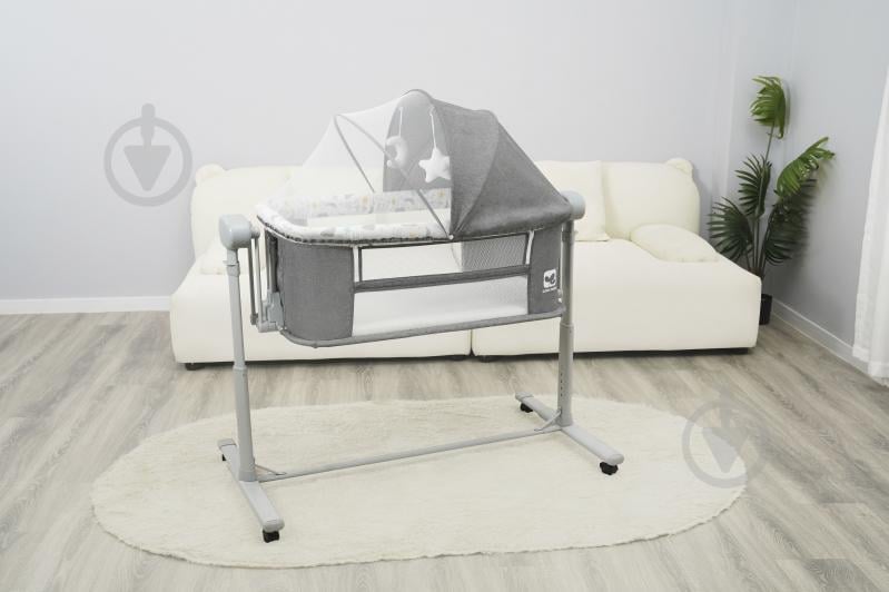 ᐉ Кроватка детская Coolbaby приставная 4в1 с дистанционным