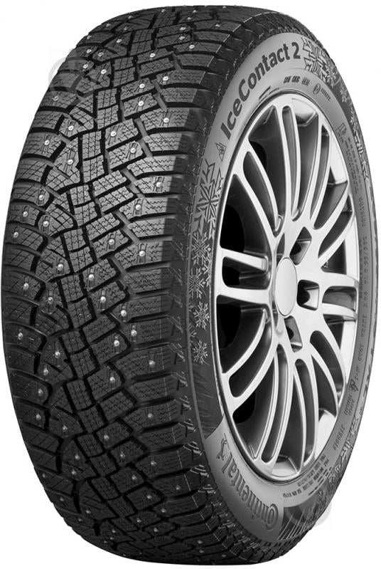 Шина Continental ICECONTACT 2 225/55R17 101 T шипованая зима - фото 1