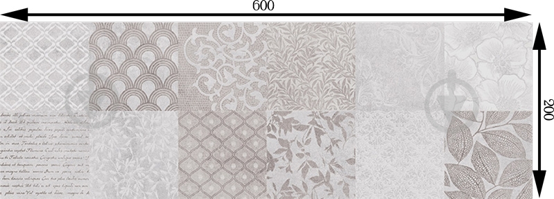 Плитка Cersanit Сноудропс пэчворк 20x60 - фото 6