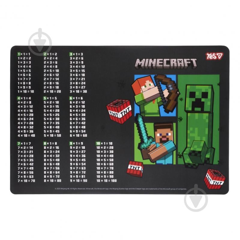 Подкладка настольная Minecraft TNT 492362 YES - фото 1 Подкладка настольная Minecraft TNT 492362 YES - фото 1