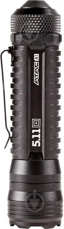 Фонарик 5.11 Tactical ATAC A1 Flashlight черный - фото 2 Фонарик 5.11 Tactical ATAC A1 Flashlight черный - фото 2
