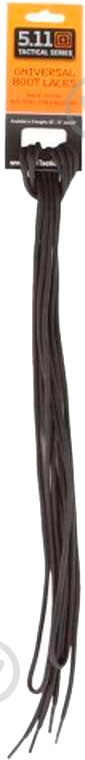 Шнурки 5.11 Tactical Replacement Shoelaces M Black - фото 1