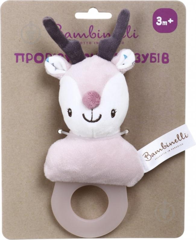 Игрушка-прорезыватель Bambinelli олененок Риз MC006 - фото 2 Игрушка-прорезыватель Bambinelli олененок Риз MC006 - фото 2