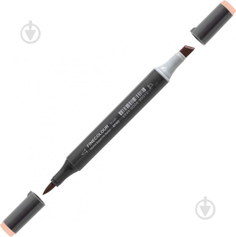 Маркер спиртовий FINECOLOUR Brush-mini EF103-174 темна засмага - фото 1 Маркер спиртовий FINECOLOUR Brush-mini EF103-174 темна засмага - фото 1