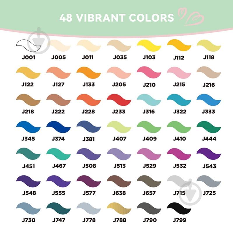 Набор маркеров акриловых Arrtx AACM-0748D 48 цветов LC304103 - фото 2 Набор маркеров акриловых Arrtx AACM-0748D 48 цветов LC304103 - фото 2