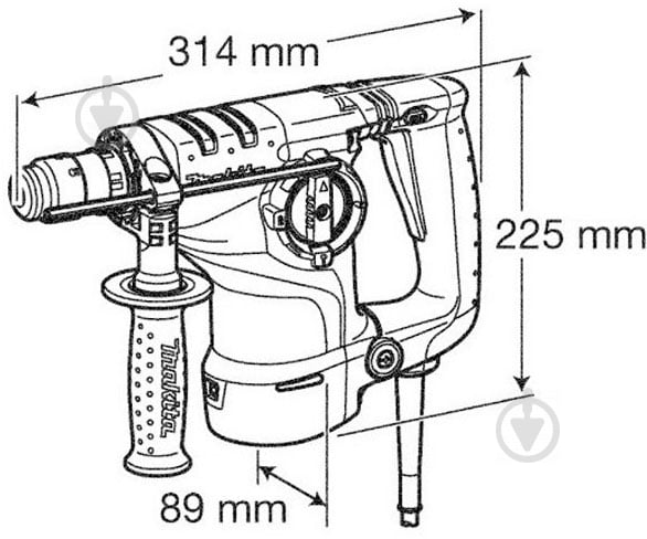 Перфоратор Makita HR2811FT - фото 4