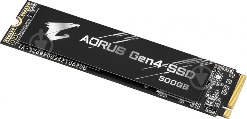 SSD-накопичувач Gigabyte AORUS Gen4 500GB M.2 PCI Express 4.0x4 3D TLC (GP-AG4500G) - фото 1