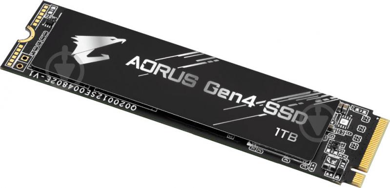 SSD-накопичувач Gigabyte AORUS Gen4 1000GB M.2 PCI Express 4.0x4 3D TLC (GP-AG41TB) - фото 1