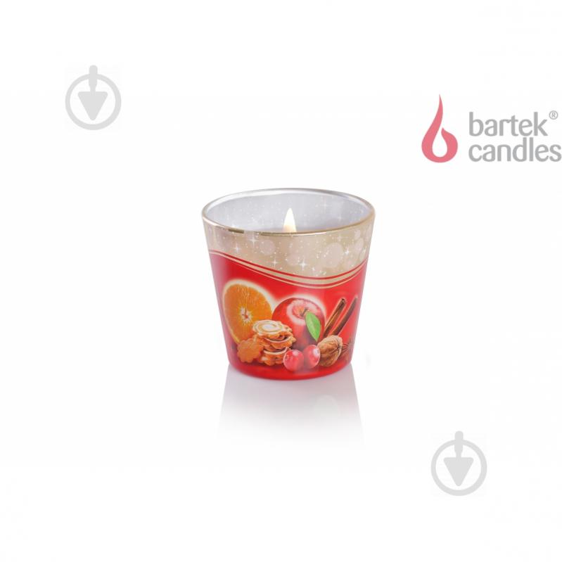 Свічка ароматична Bartek Candles Різдвяний час (скло 115 г) - фото 3