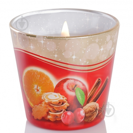 Свічка ароматична Bartek Candles Різдвяний час (скло 115 г) - фото 1