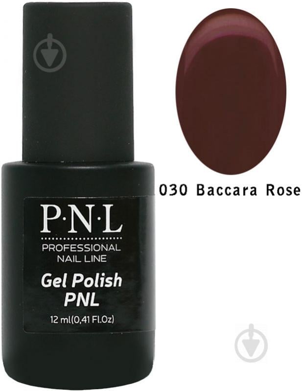 Гель-лак для нігтів P.N.L №030 Baccara Rose 12 мл - фото 1