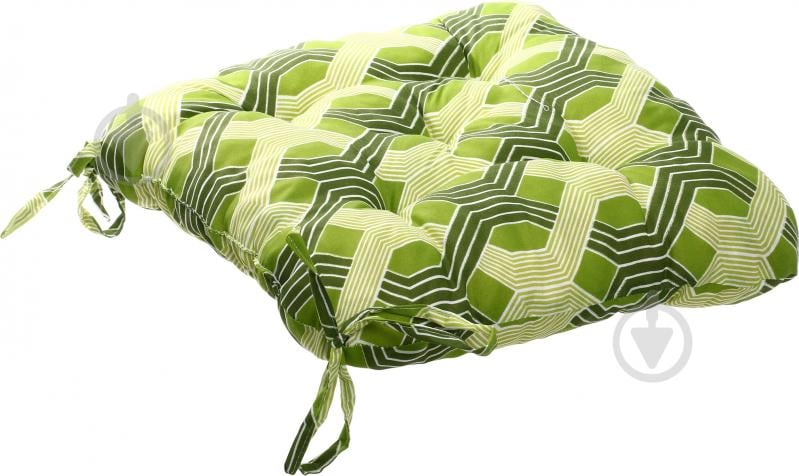 Подушка на стілець Indigo Classic light стьобана 38x38x5 см - фото 2