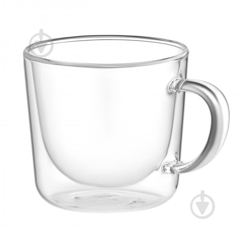 Набір чашок Ardesto 450 мл 2 шт. прозорий AR2645BH - фото 3 Набір чашок Ardesto 450 мл 2 шт. прозорий AR2645BH - фото 3