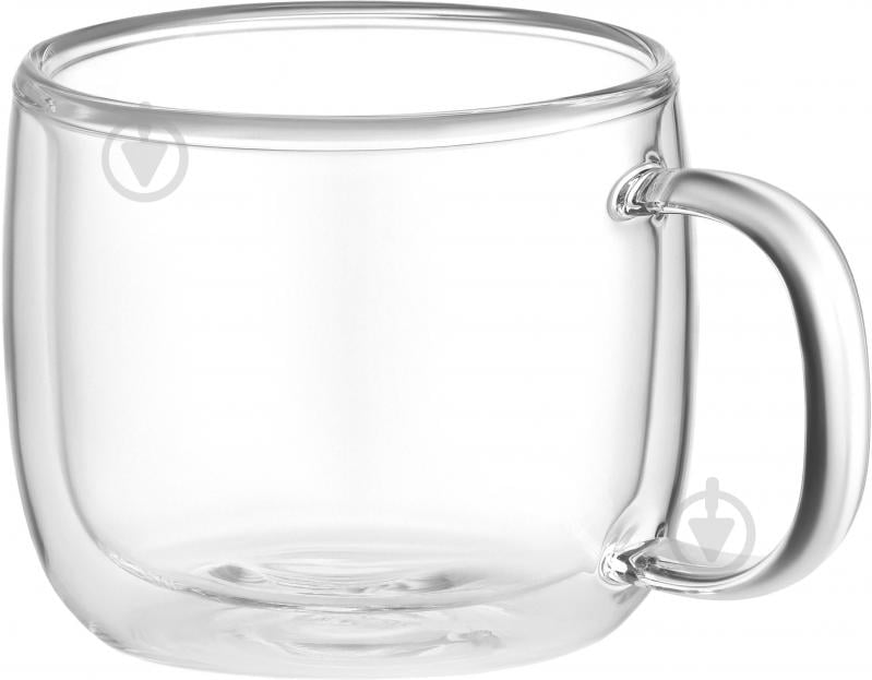 Набор чашек Ardesto 450 мл 2 шт. прозрачный AR2645BWH - фото 2 Набор чашек Ardesto 450 мл 2 шт. прозрачный AR2645BWH - фото 2