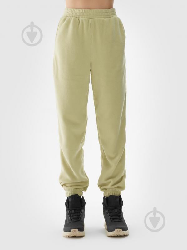 Штани 4F TROUSERS CAS F0818 4FWAW24TTROF0818-44S р. M зелений - фото 1