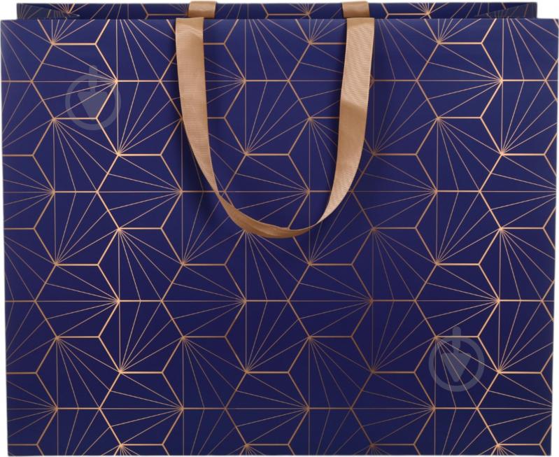Пакет подарочный ночная симметрия 03 40х50х20 см - фото 4 Пакет подарочный ночная симметрия 03 40х50х20 см - фото 4