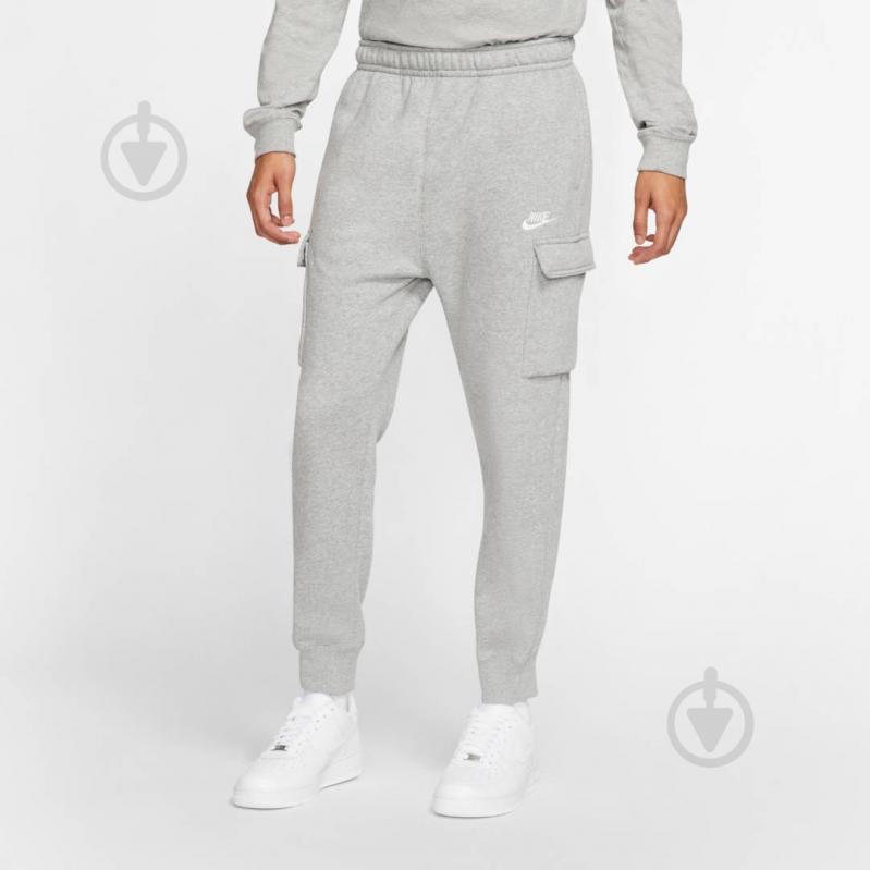 Брюки Nike CLUB PANT CARGO BB CD3129-063 р. XL серый - фото 4