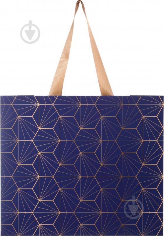 Пакет подарочный ночная симметрия 03 30х35х15 см - фото 3 Пакет подарочный ночная симметрия 03 30х35х15 см - фото 3