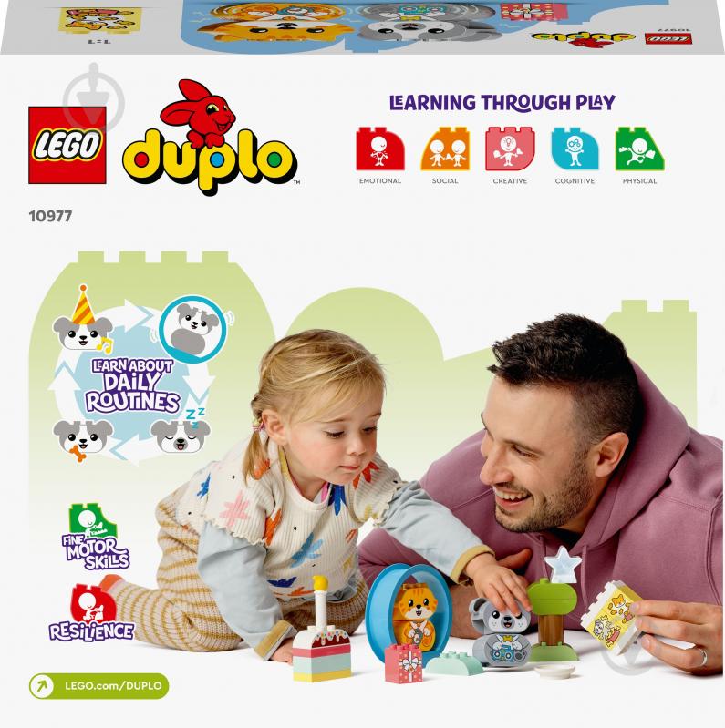 Конструктор LEGO DUPLO Моє перше цуценя та кошеня зі звуками 10977 - фото 1