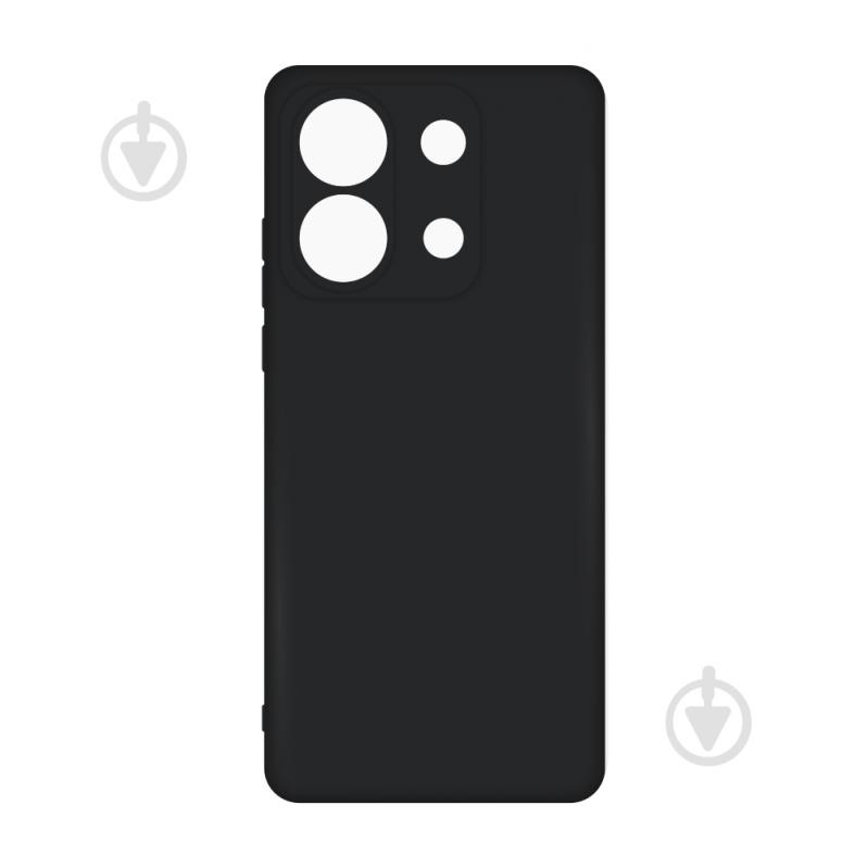 Чохол Acclab Silicone Case чорний для Xiaomi Poco X6 - фото 1