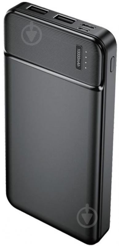 Повербанк Maxlife 10000 mAh black (MXPB-01) - фото 1