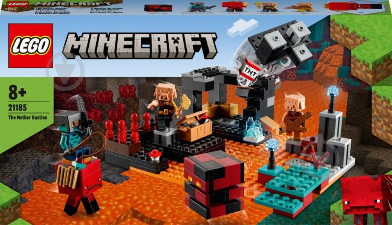 Конструктор LEGO Minecraft Бастіон підземного світу 21185 - фото 1