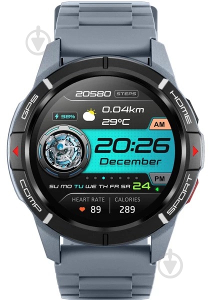 Смарт-годинник Mibro GS Active Gray (1159232) - фото 1