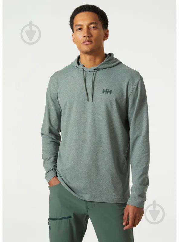 Джемпер Helly Hansen VERGLAS LIGHT HOODIE 62946-476 р. L зелений - фото 1