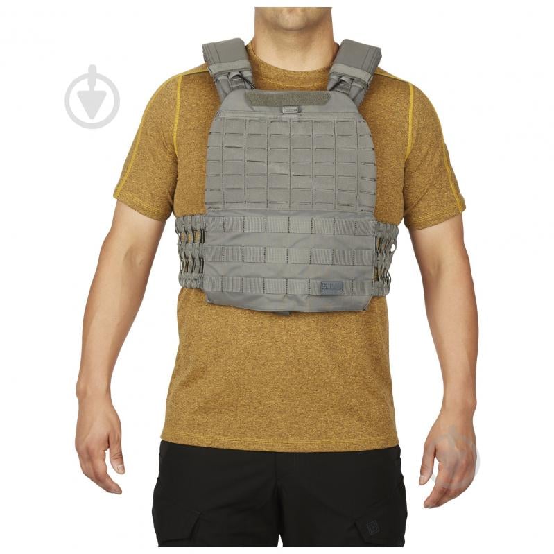 Плитоноска 5.11 Tactical для бронежилета "TACTEC PLATE CARRIER", [092] Storm - фото 6