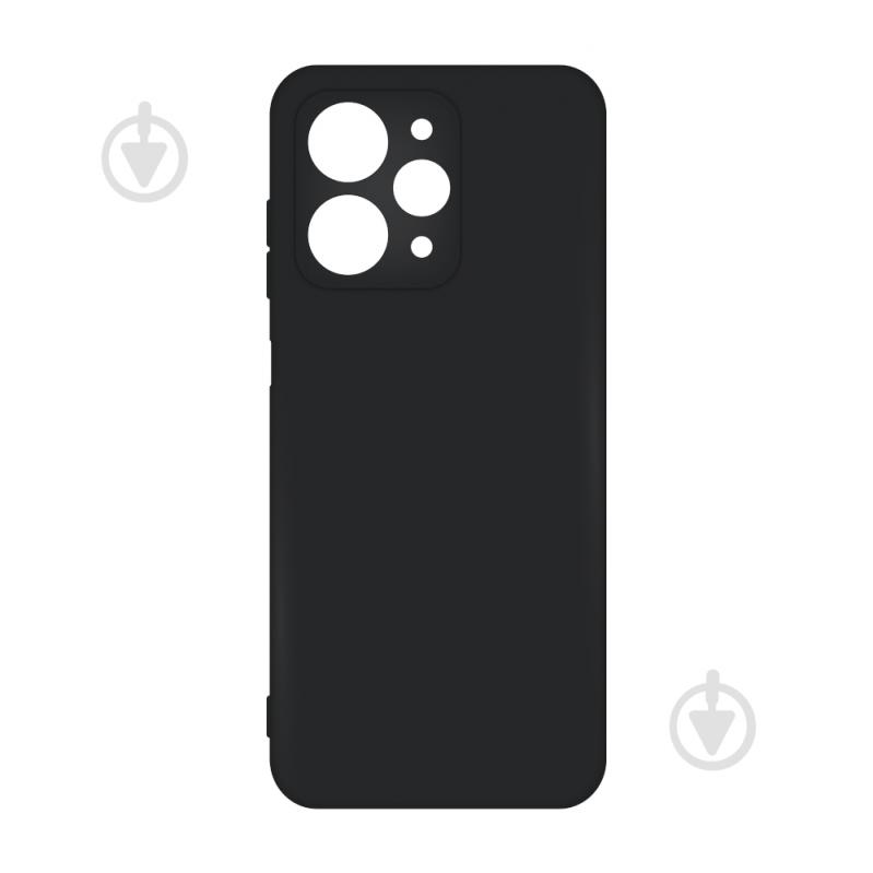 Чехол Acclab Silicone Case черный для Xiaomi Redmi 12 - фото 1 Чехол Acclab Silicone Case черный для Xiaomi Redmi 12 - фото 1