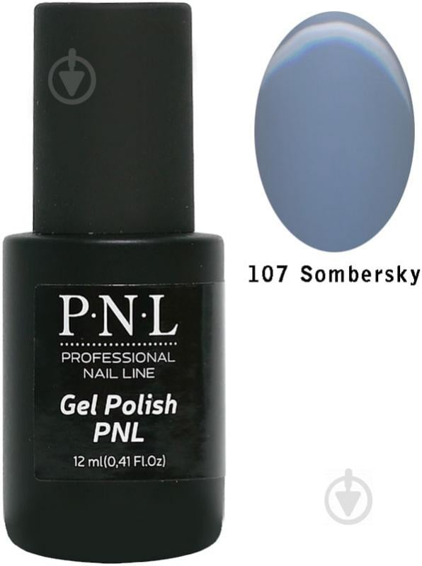 Гель-лак для нігтів P.N.L №107 Sombersky 12 мл - фото 1