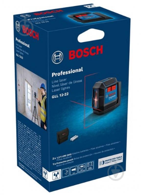 Нівелір лазерний Bosch Professional GLL 12-22 0601065220 - фото 4