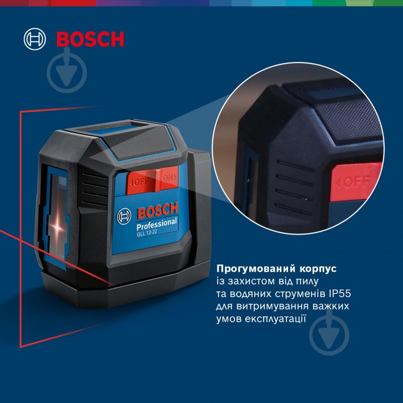 Нівелір лазерний Bosch Professional GLL 12-22 0601065220 - фото 11