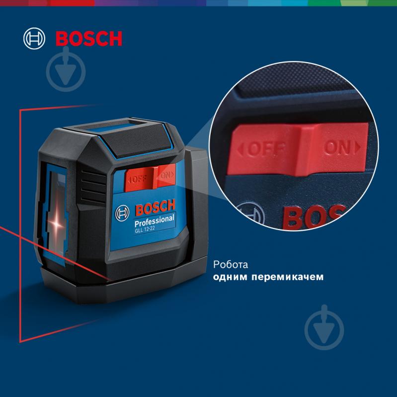 Нівелір лазерний Bosch Professional GLL 12-22 0601065220 - фото 12