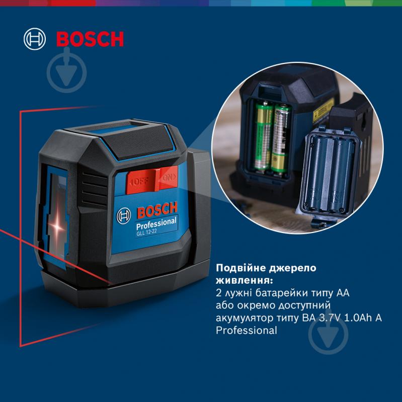 Нівелір лазерний Bosch Professional GLL 12-22 0601065220 - фото 13