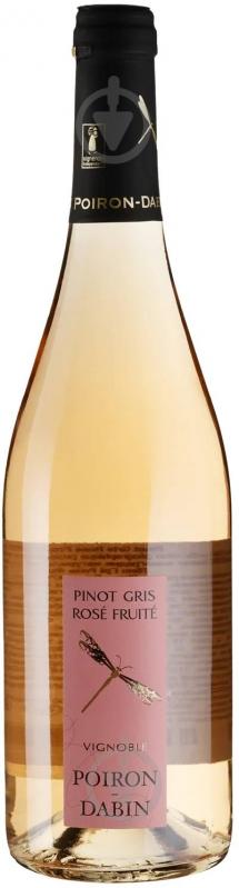 Вино Poiron Dabin Pinot Gris Rose Fruite 0,75 л - фото 1 Вино Poiron Dabin Pinot Gris Rose Fruite 0,75 л - фото 1