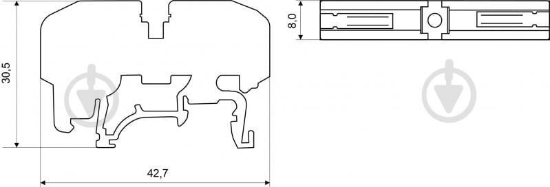 Клема Аско-Укрем PCT-211 сірий A0130010113 - фото 5