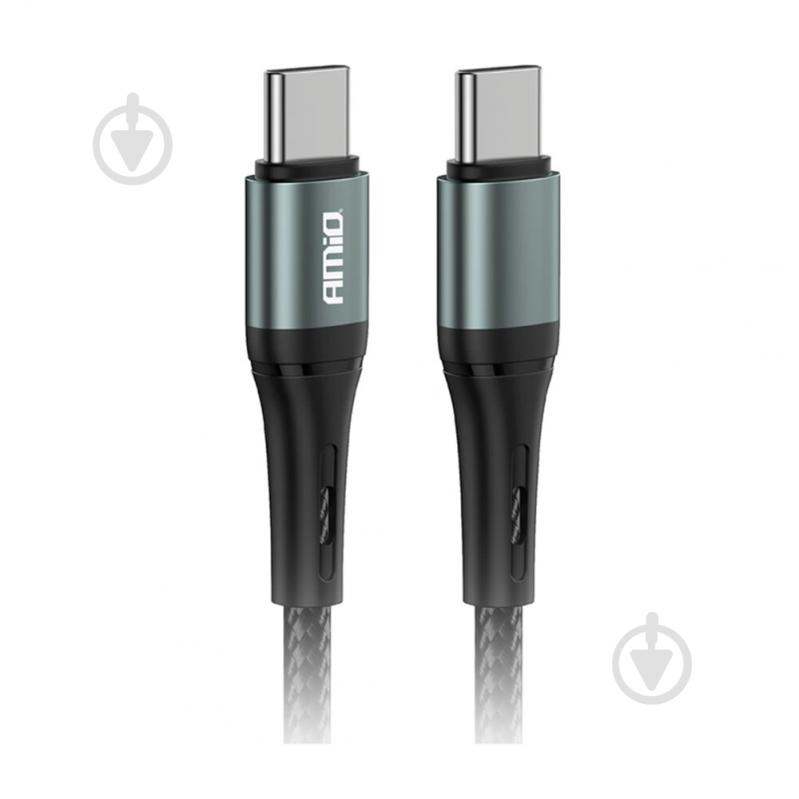 Кабель AMiO FullLINK USB-C/USB-C 60W 100 см (03914) - фото 1 Кабель AMiO FullLINK USB-C/USB-C 60W 100 см (03914) - фото 1
