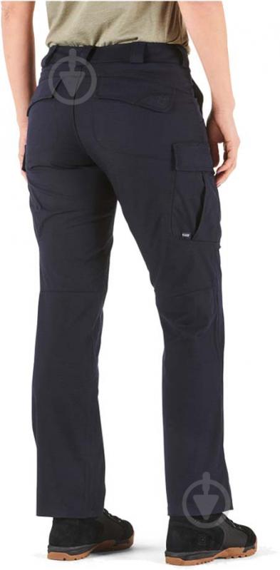 Штани тактичні жіночі 5.11 Stryke Pant - womens [724] Dark Navy 0/Regular - фото 4