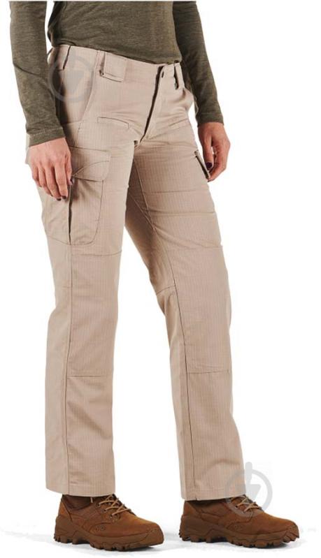 Брюки тактические женские 5.11 Stryke Pant - womens [055] Khaki 0/Regular - фото 2