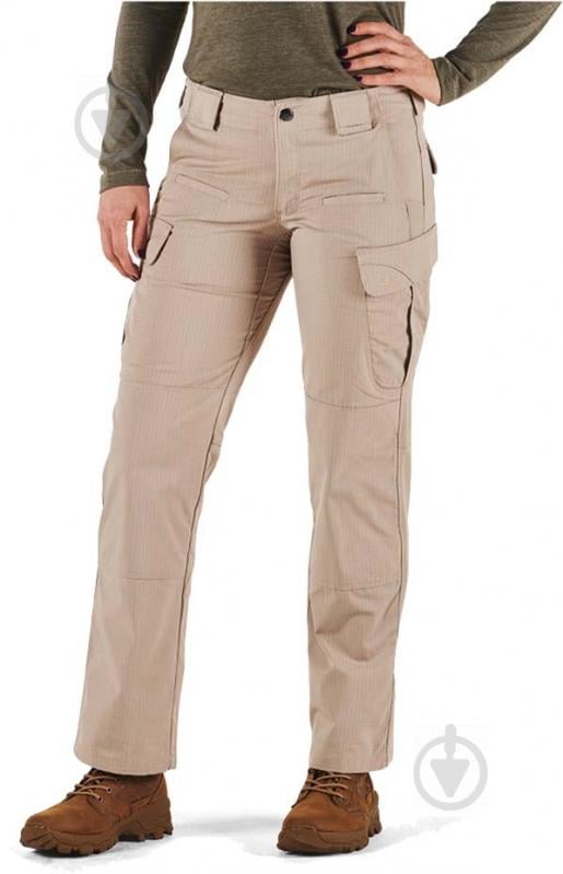 Брюки тактические женские 5.11 Stryke Pant - womens [055] Khaki 0/Regular - фото 5