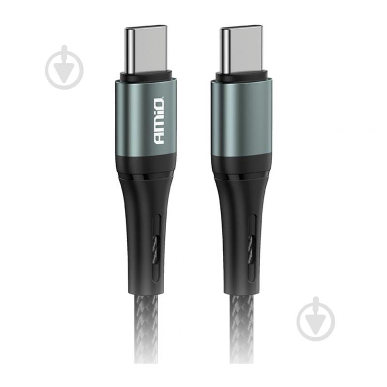 Кабель AMiO FullLINK USB-C/USB-C 60W 200 см (03915) - фото 1 Кабель AMiO FullLINK USB-C/USB-C 60W 200 см (03915) - фото 1