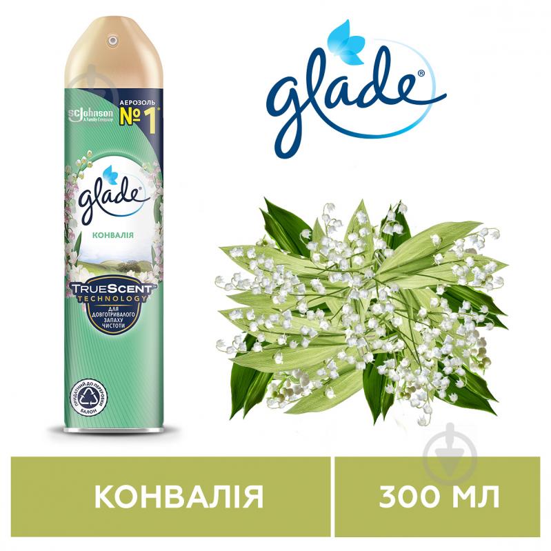 ᐉ Аэрозоль Glade Ландыш 300 мл • Купить в Киеве, Украине • Лучшая цена ...