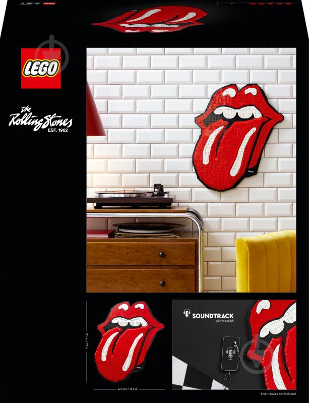 Конструктор LEGO Art The Rolling Stones 31206 - фото 2