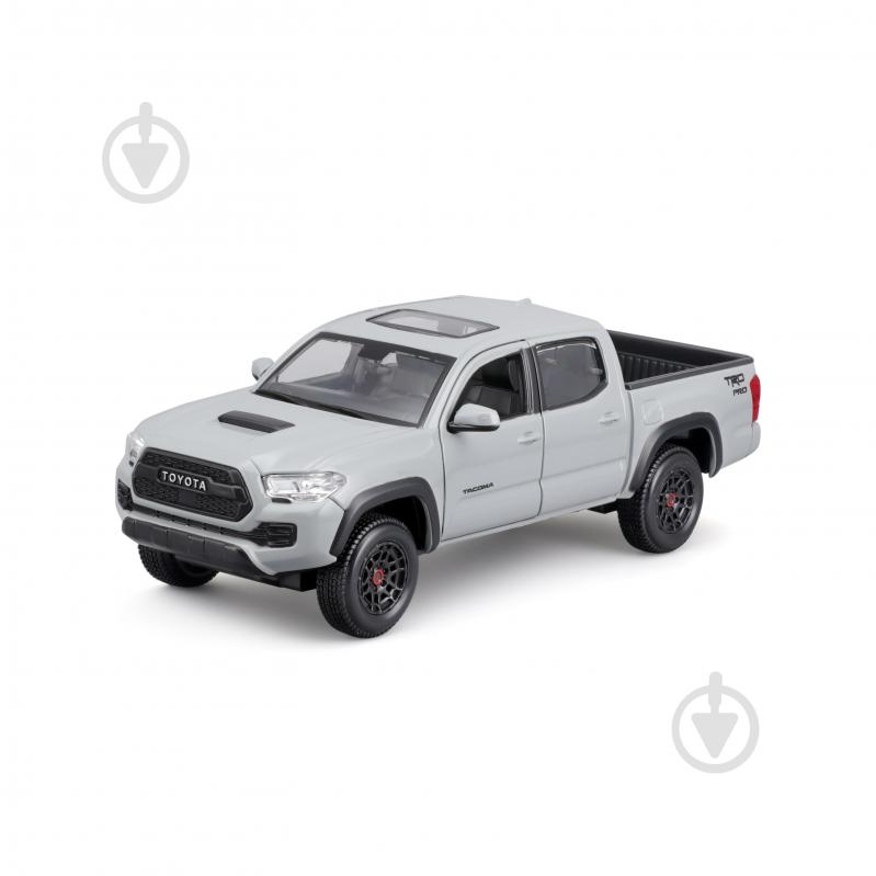 Машинка Maisto 1:24 іграшкова 2023 Toyota Tacoma TRD TRO 32910 grey - фото 1